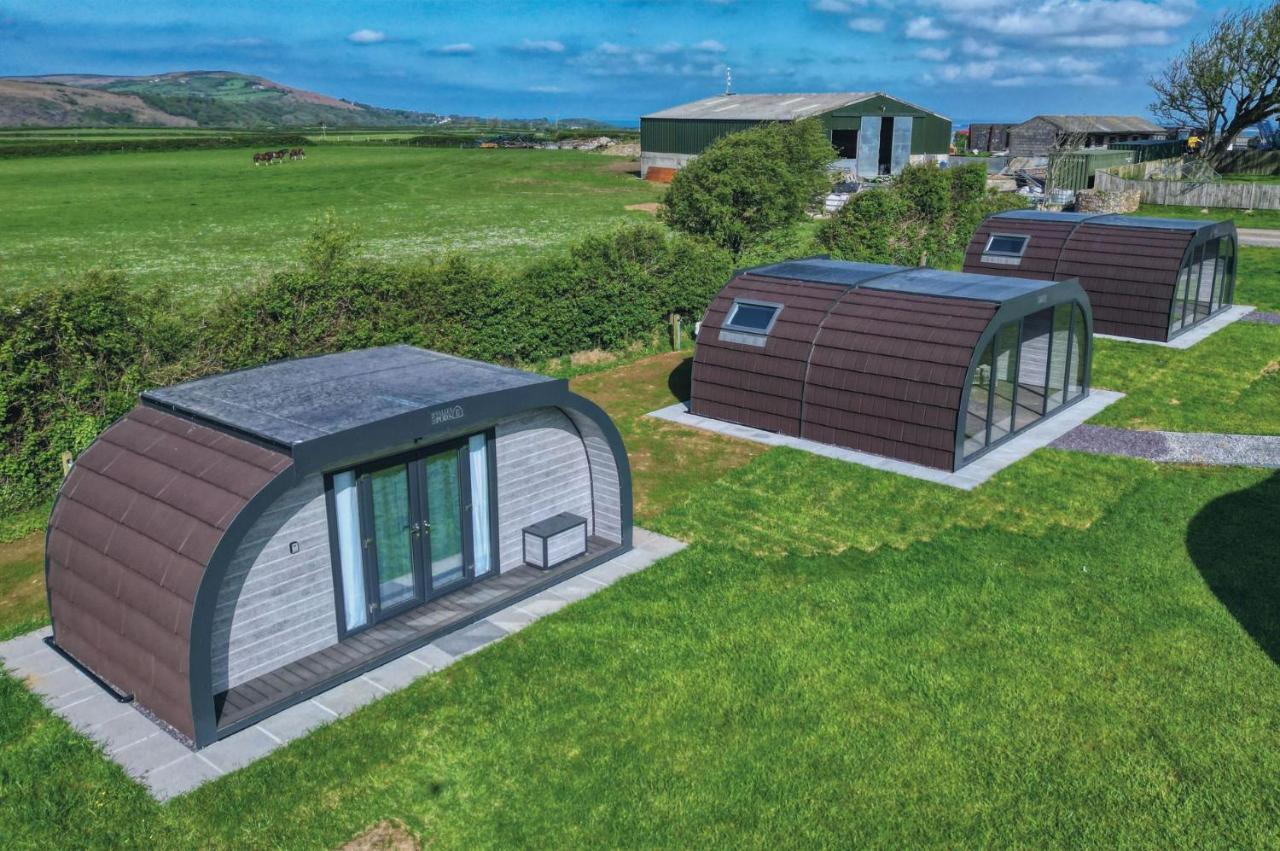 Ocean View 5 - 1 Bedroom Modern Pod - Llanrhidian エクステリア 写真